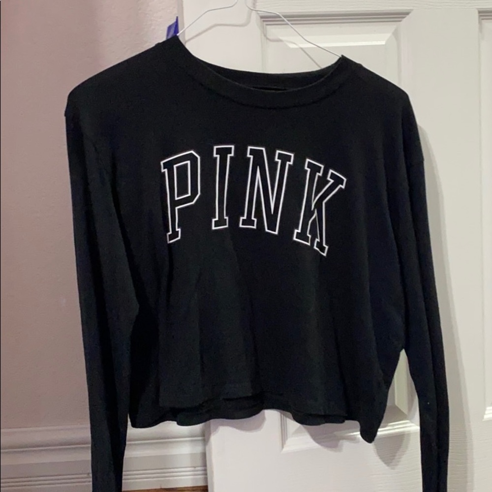 Pink black long sleeve